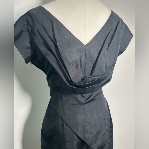 VTG 50s Midi Dress - Picture 5 of 6